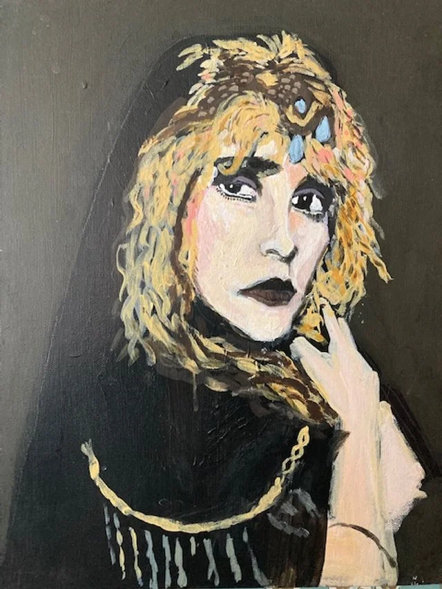 "Stevie Nicks" 18 x 24 acrylic