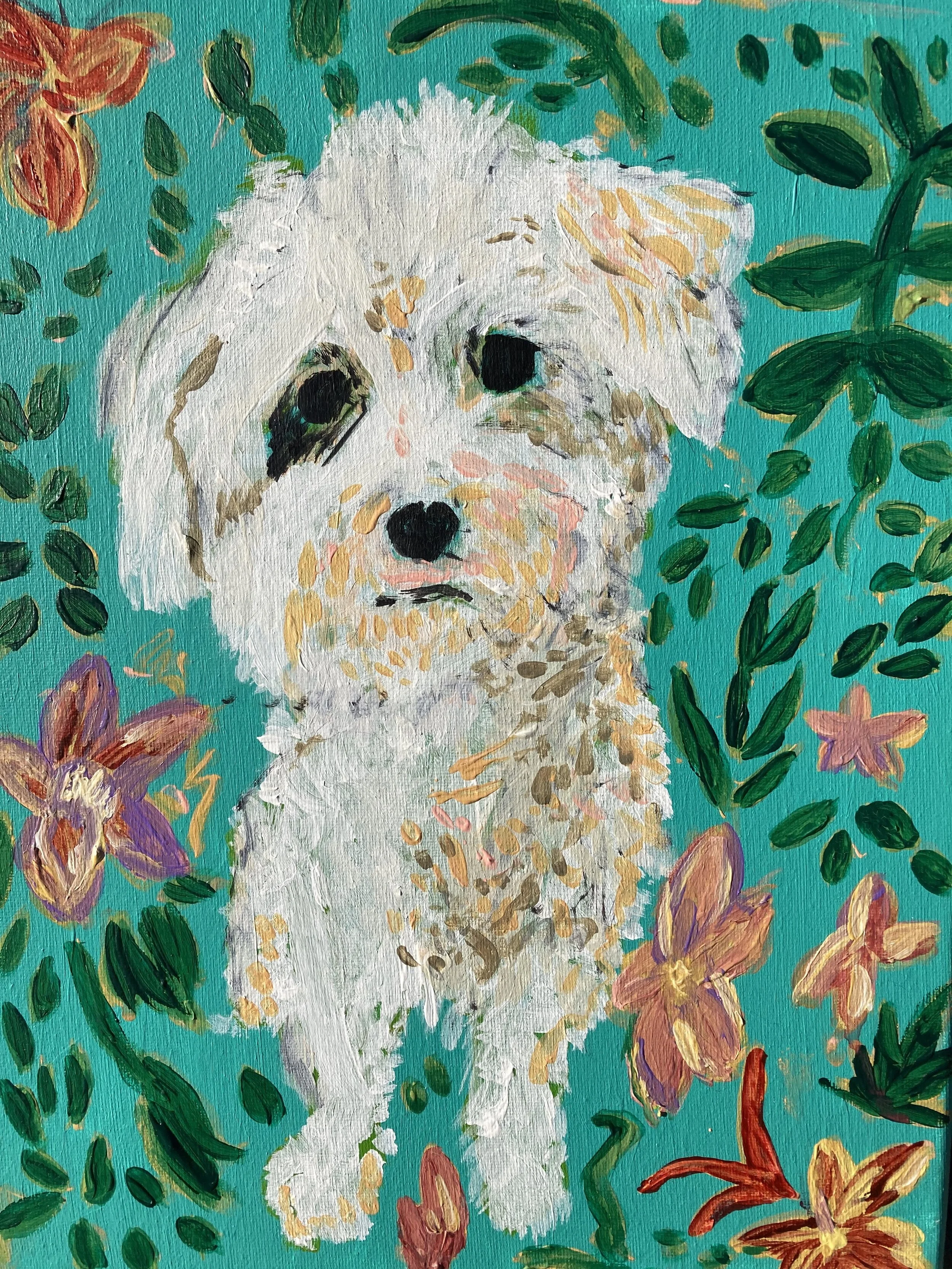 "Sushi", 11x14 acrylic 