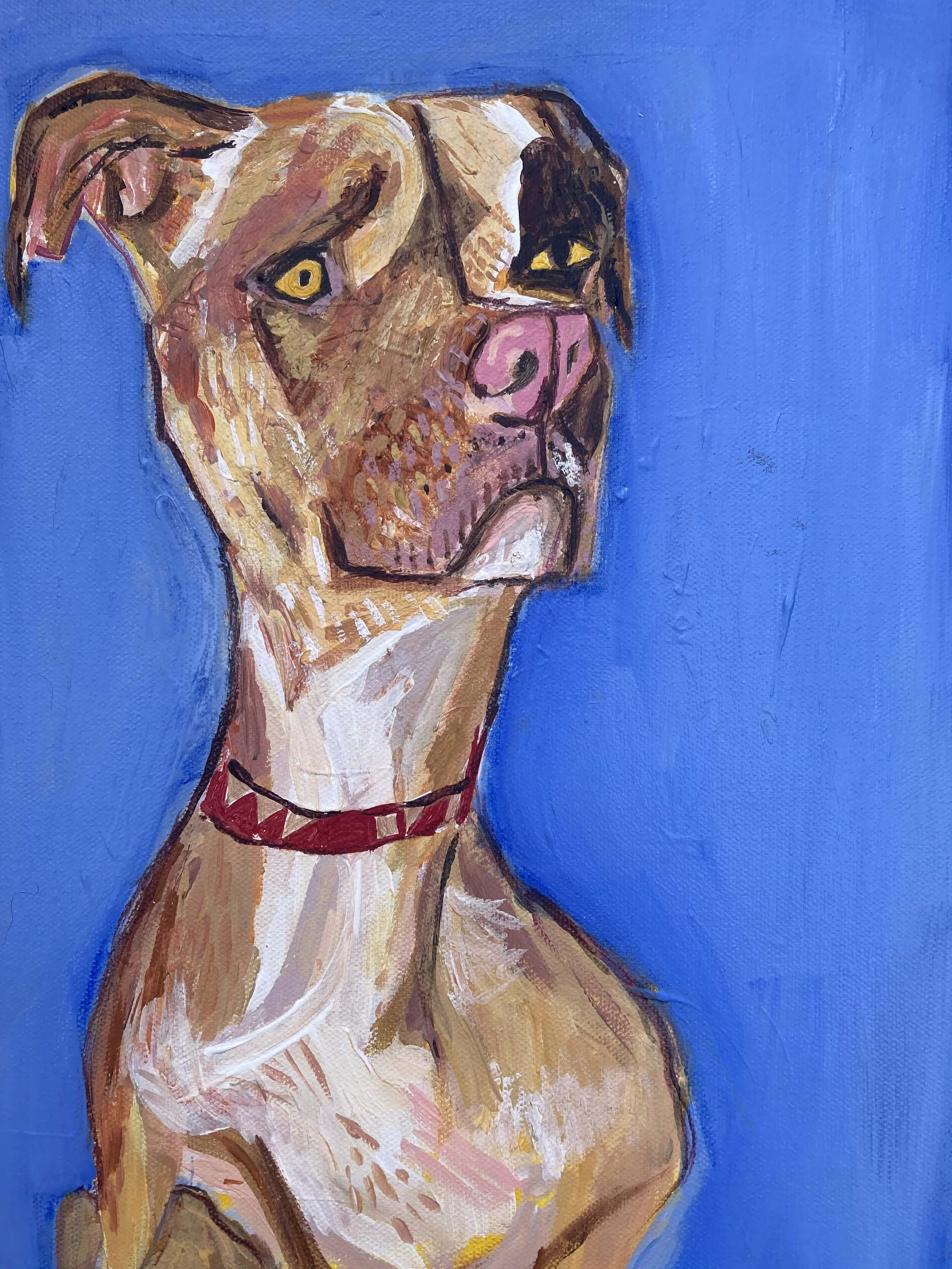 Patsy, 11x14 acrylic 