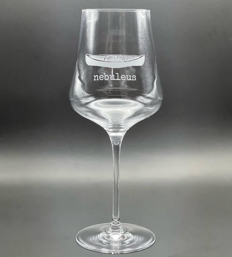 Gabriel Glass with engraving