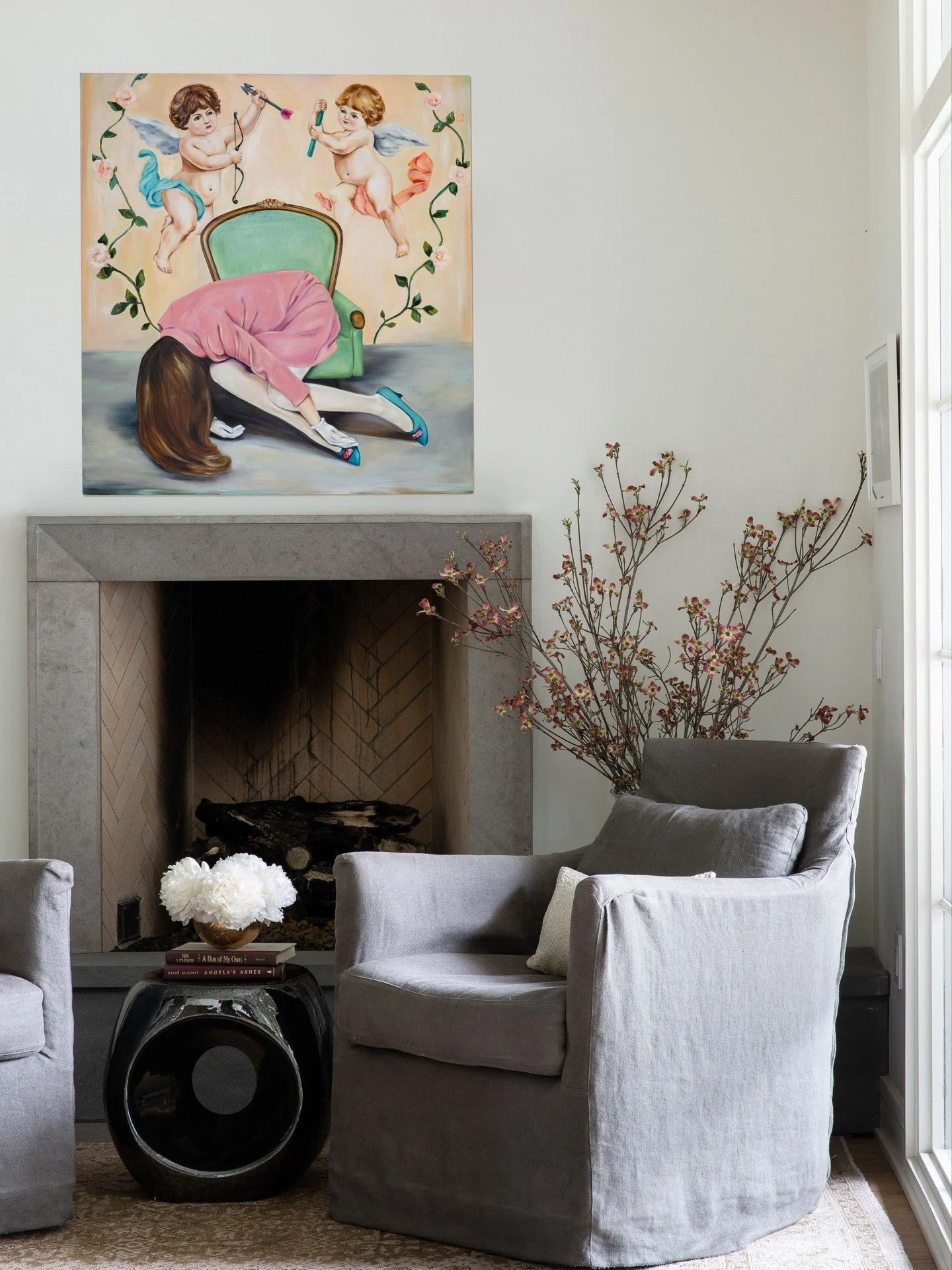 Art, with a sense of humor.

For this client, collecting is deeply personal and often playful. The pieces she lives with reflect her perspective, her story, and a bit of the humor she carries through everyday life.

When something truly resonates, it