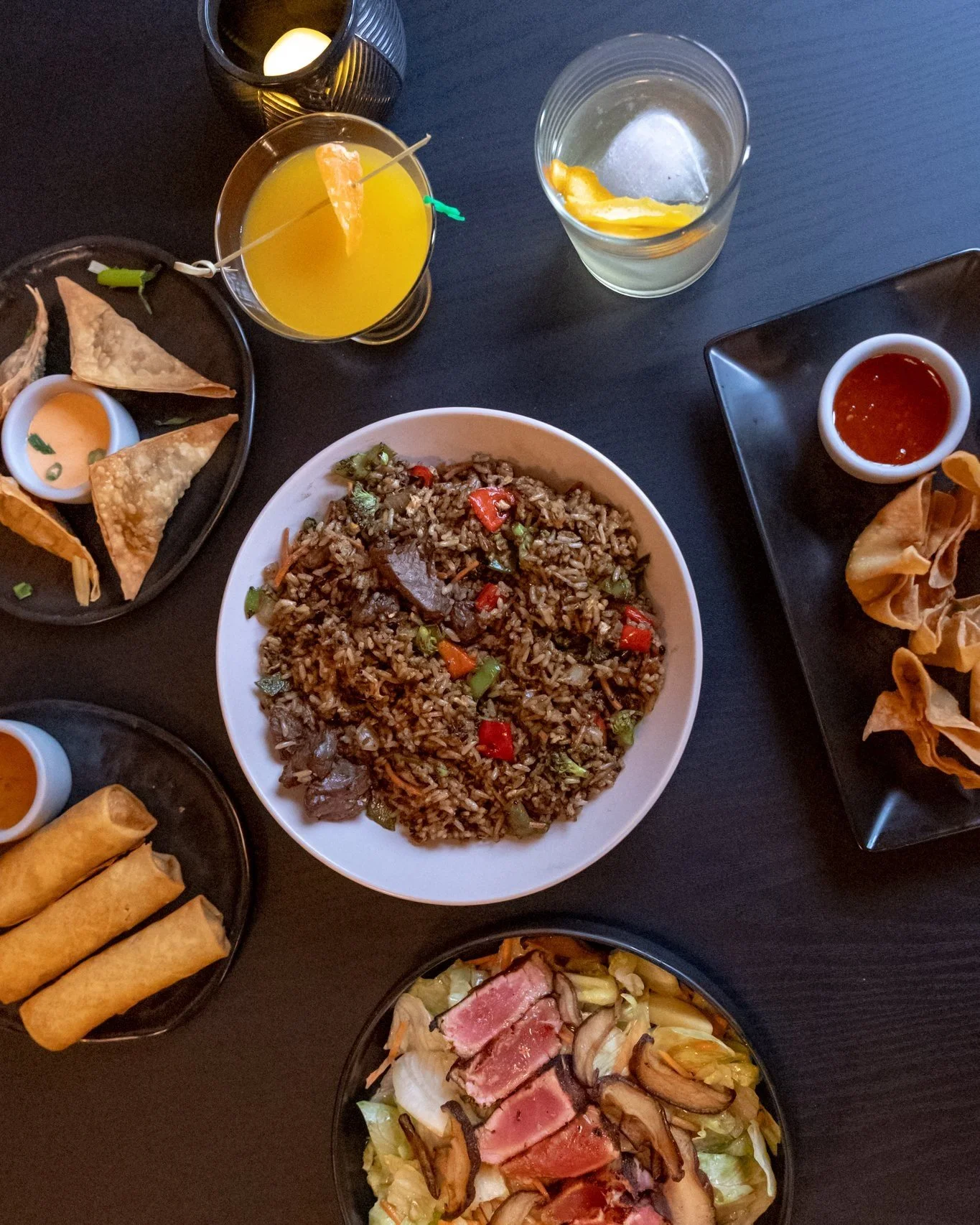 @getwokd is bringing bold flavor to Downtown Lemont 🍜

Their fresh take on Asian comfort food includes everything from steak fried rice and Chinese Chicken Salad to seasonal drinks like their Monkeys Love Mangos cocktail (roku gin, mango, yuzu, gree