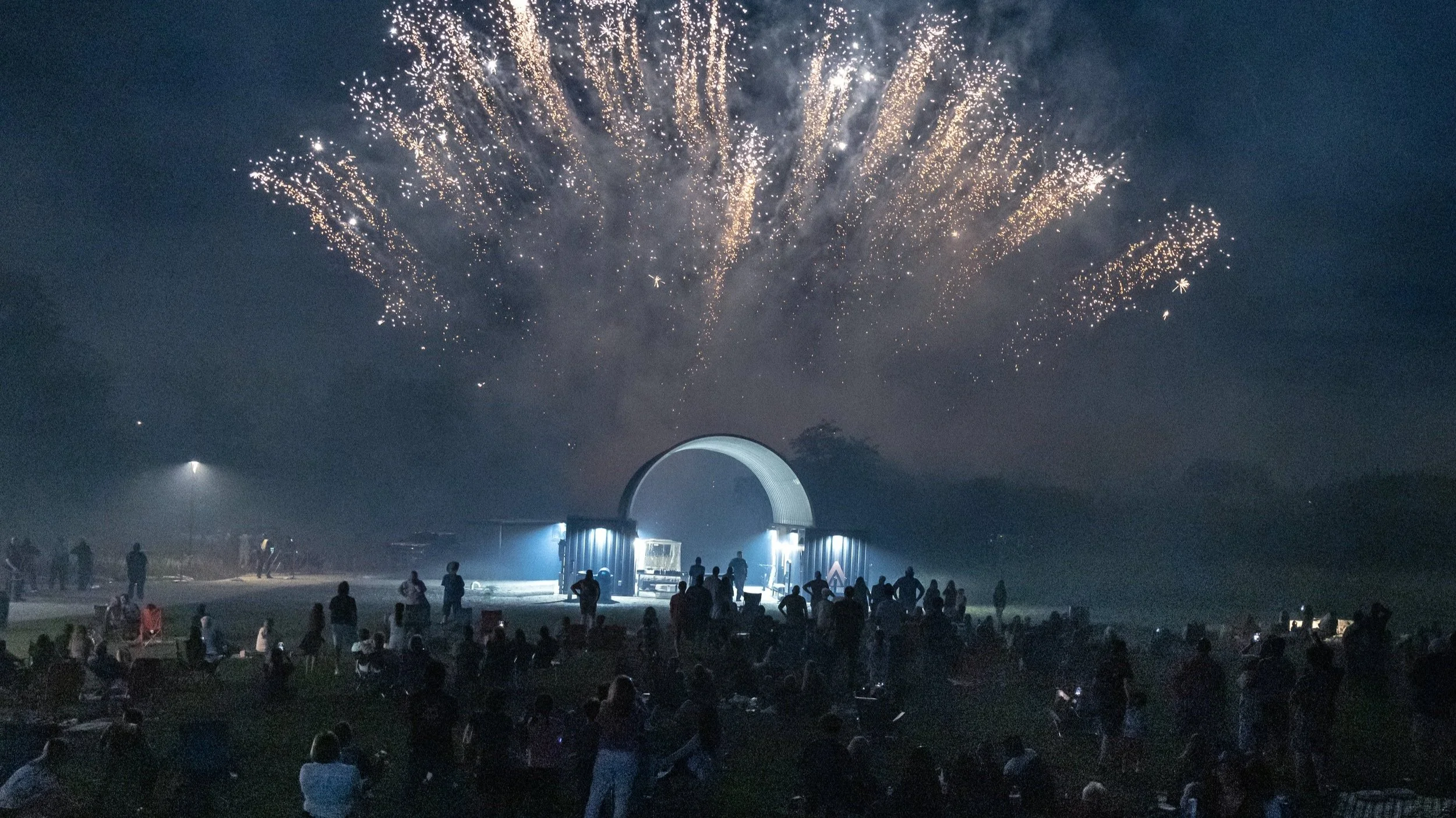 Fireworks at Forge Fest