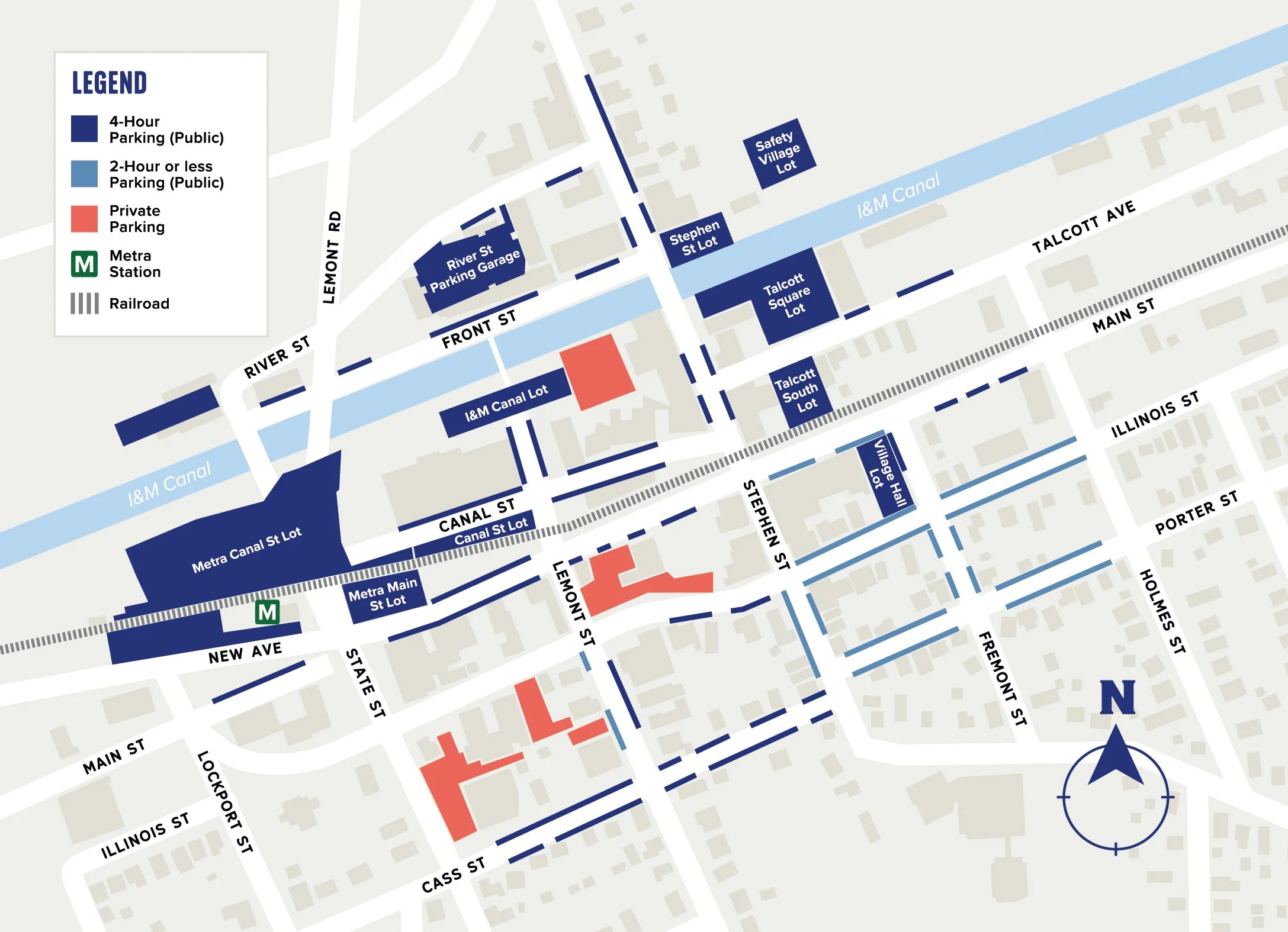 Where To Park In Lemont Downtown — Lemont Downtown
