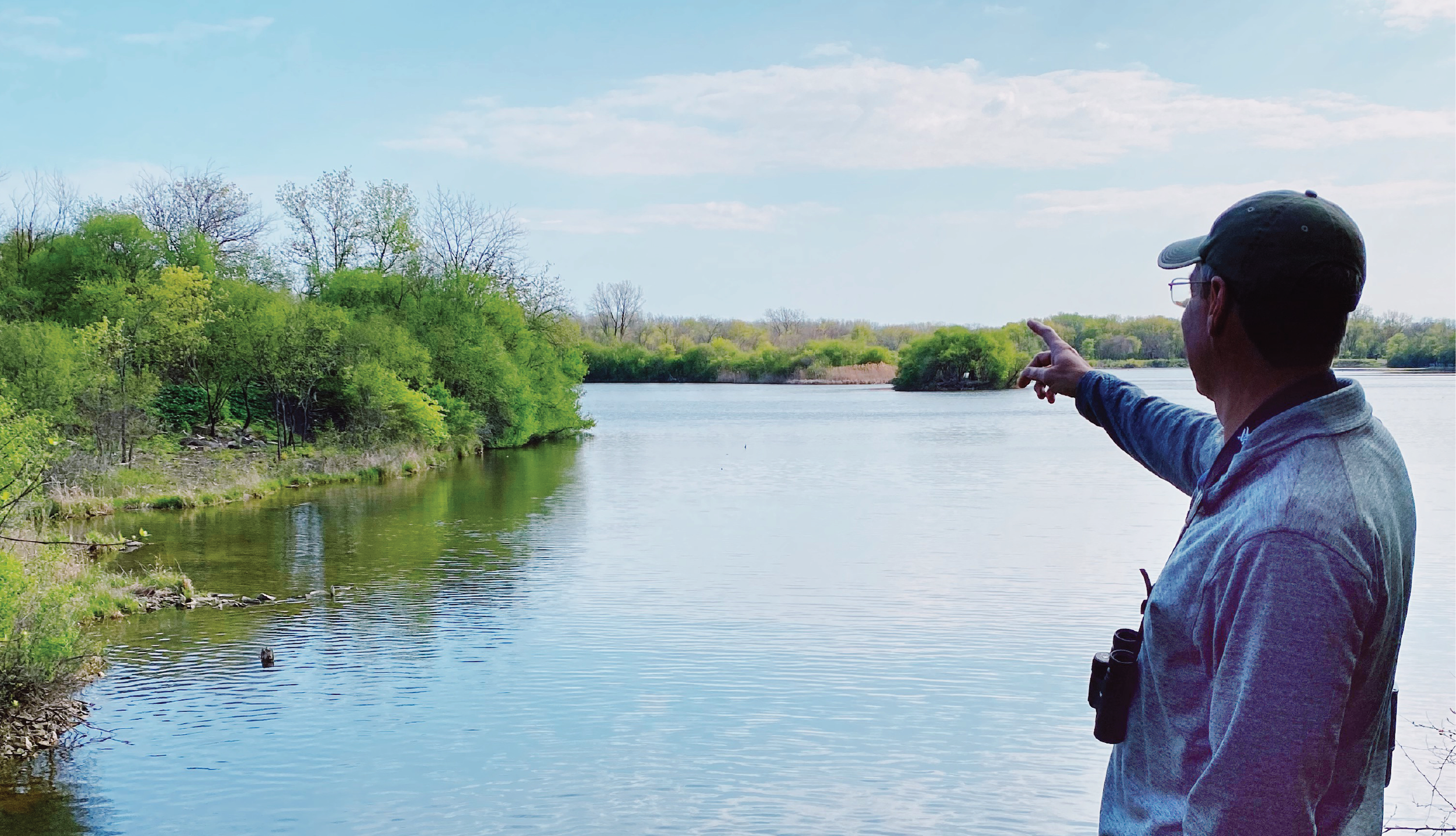 Birding in Lemont Quarries with Wild Birds Unlimited
