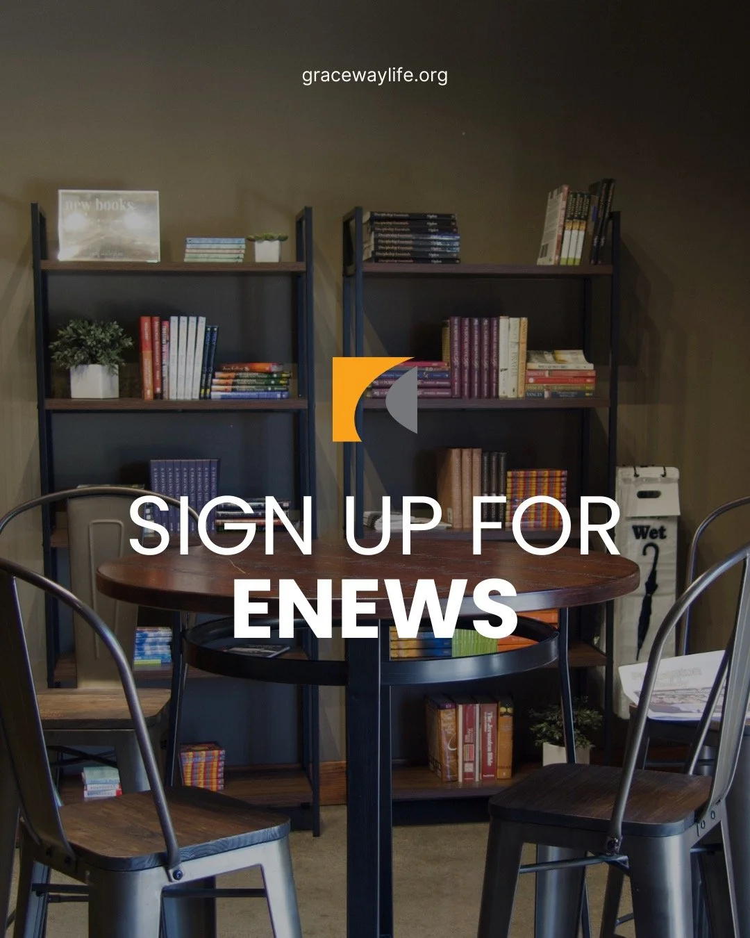 Sign up for GraceWay eNews and get the latest updates and event info from GraceWay Church in your inbox. 

For more information, visit gracewaylife.org/enews