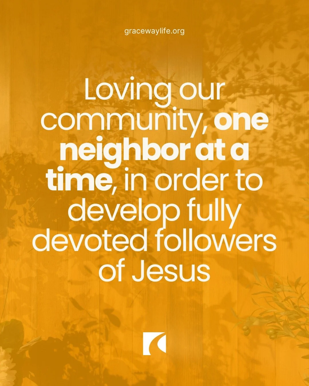 We are a community of imperfect people experiencing God&rsquo;s unconditional love as followers of Jesus. 

Visit gracewaylife.org for more information.