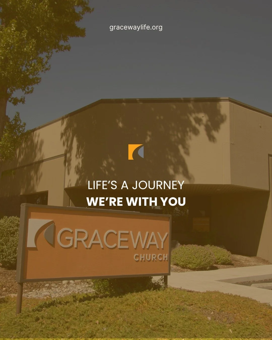Life&rsquo;s a journey. We&rsquo;re with you.

Wherever you are on your journey, we want to walk alongside and encourage you in your next step.

Visit gracewaylife.org for more information