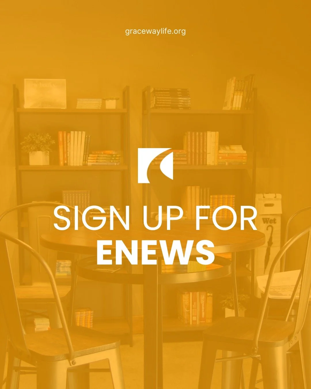 Sign up for GraceWay eNews and get the latest updates and event info from GraceWay Church in your inbox.

 For more information, visit gracewaylife.org/enews