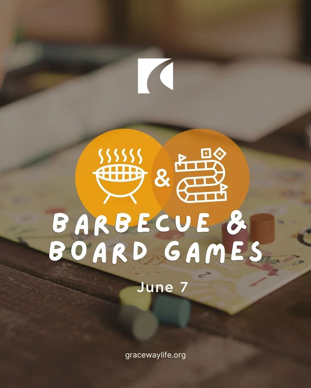 Mark your calendars for June 7! Invite friends and stay after service for lunch and board games in the Family Room. Bring your favorite game or join in on one - it's time for relaxation and fellowship to kick off our summer.

Visit gracewaylife.org/b