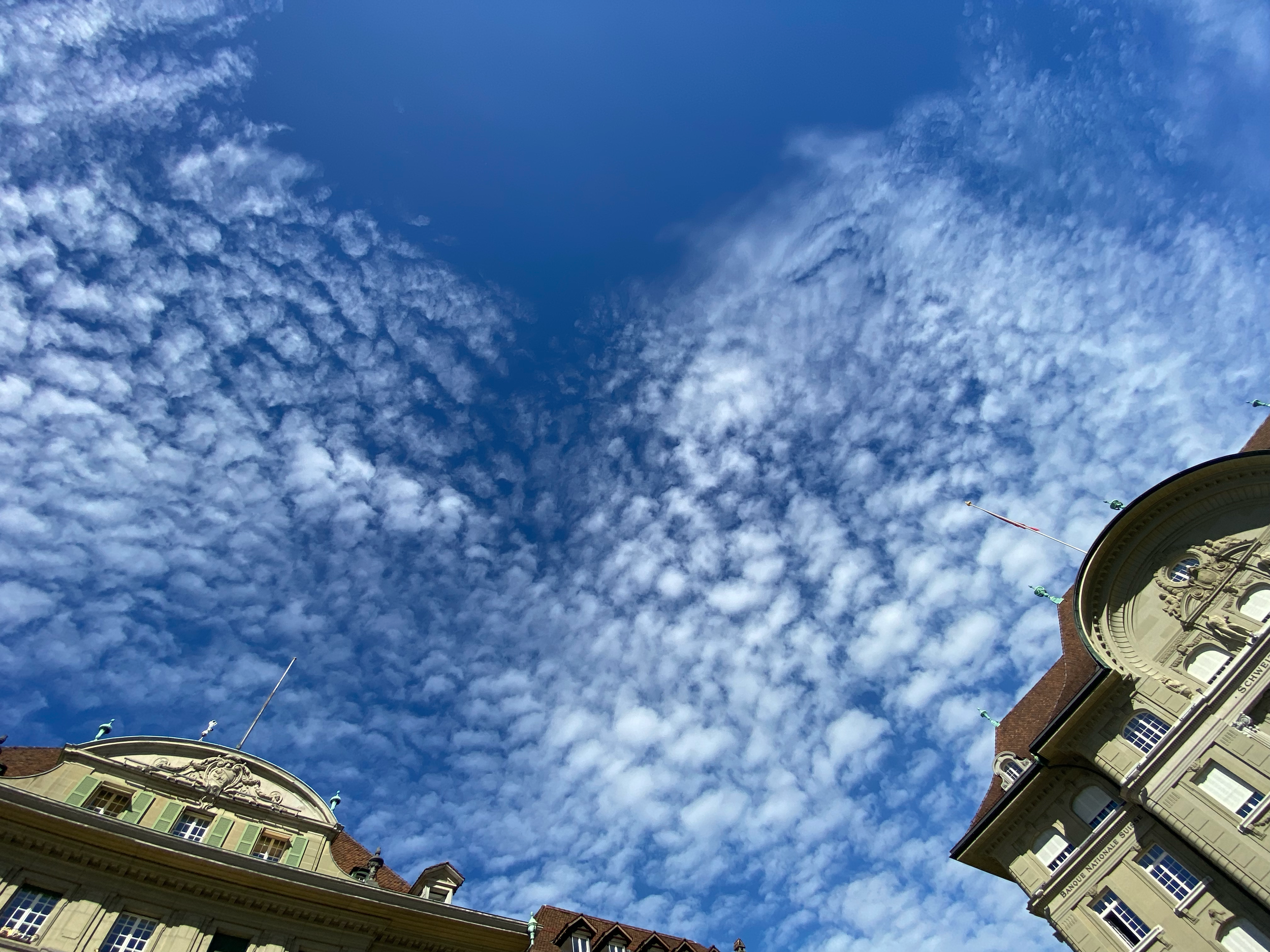 Cirrus Floccus in Bern, Switzerland. Photo cred: Jodie Blackshaw