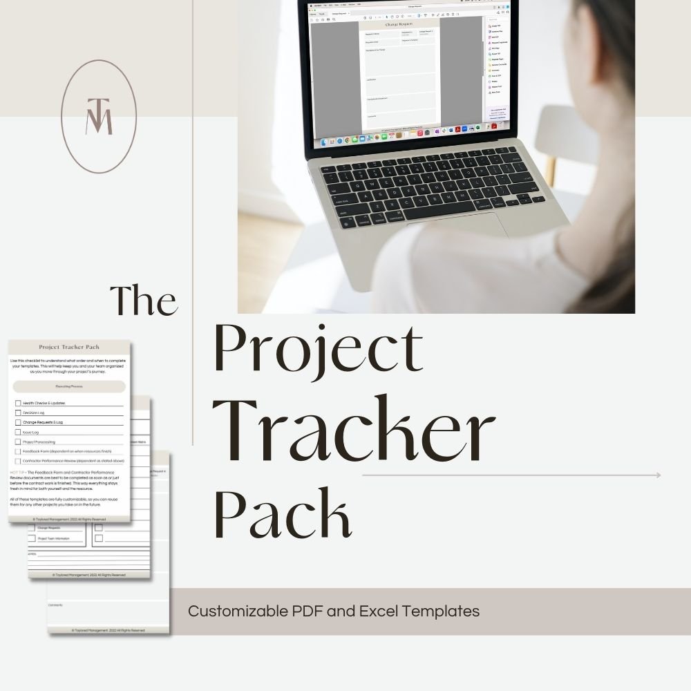 business project tracker template