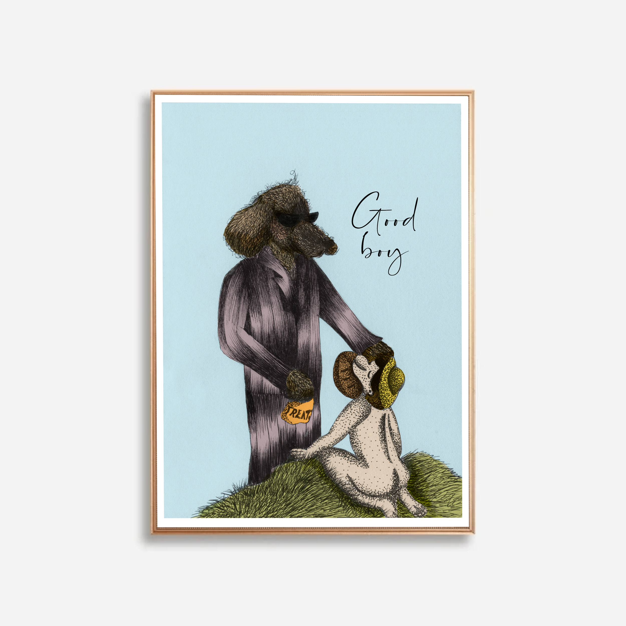 Good Boy Fine Art Print