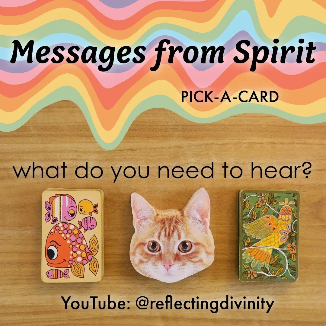 🐠🐱🦜 A new video! SPIRIT'S GUIDANCE for YOU | Reassurance, Support &amp; Inspiration 

In this pick-a-card tarot and oracle reading, Spirit is bringing you guidance for where you are at, helping you to realize your strengths and innate abilities. R