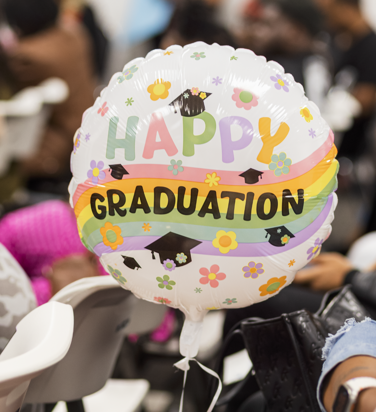 Happy Graduation Balloon: Nonprofit Event Photography Detroit
