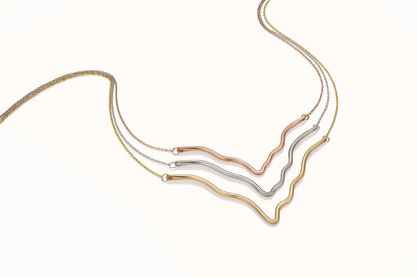 My Confluence Necklace was born from the idea of unity and flow. It&rsquo;s inspired by where the Anacostia and Potomac meet, the place where the rivers cradle the heart of DC.
Each piece turns out a little different, just like any true confluence, a