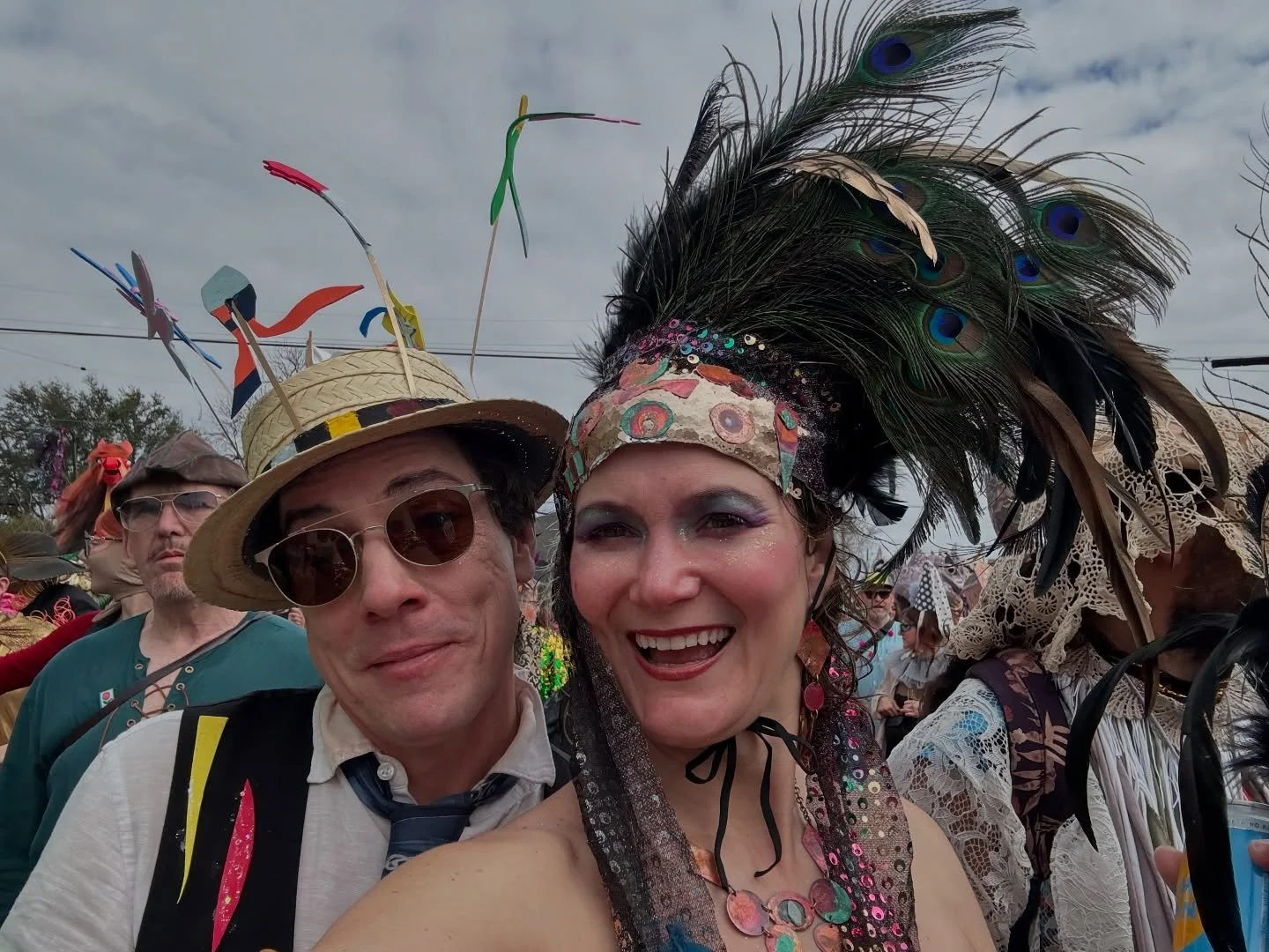 ✨ Mardi Gras magic with these lovelies. ✨