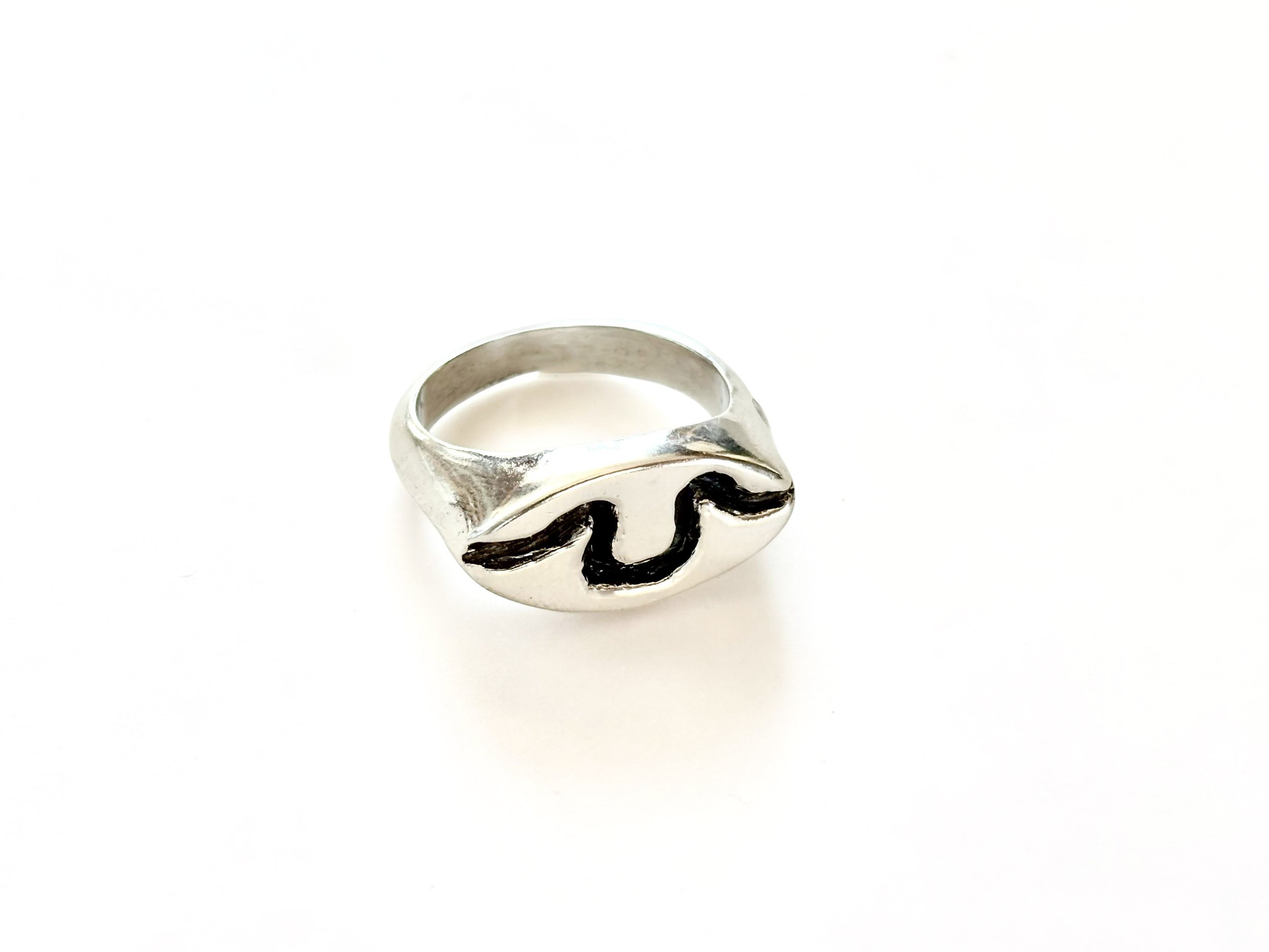 Crescent Signet Ring