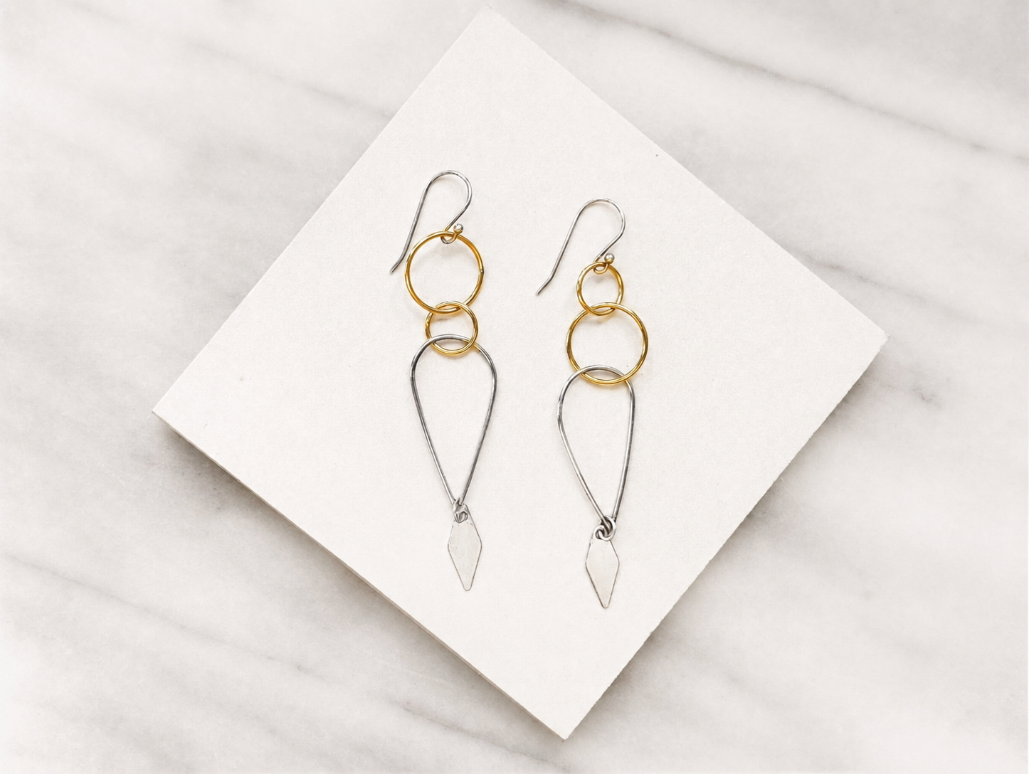 Contour Drop Earrings