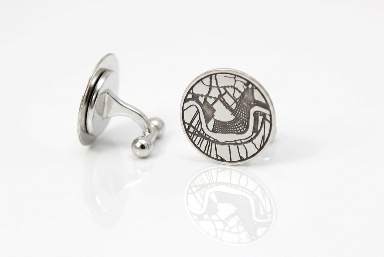 Crescent Cityscape Cufflinks