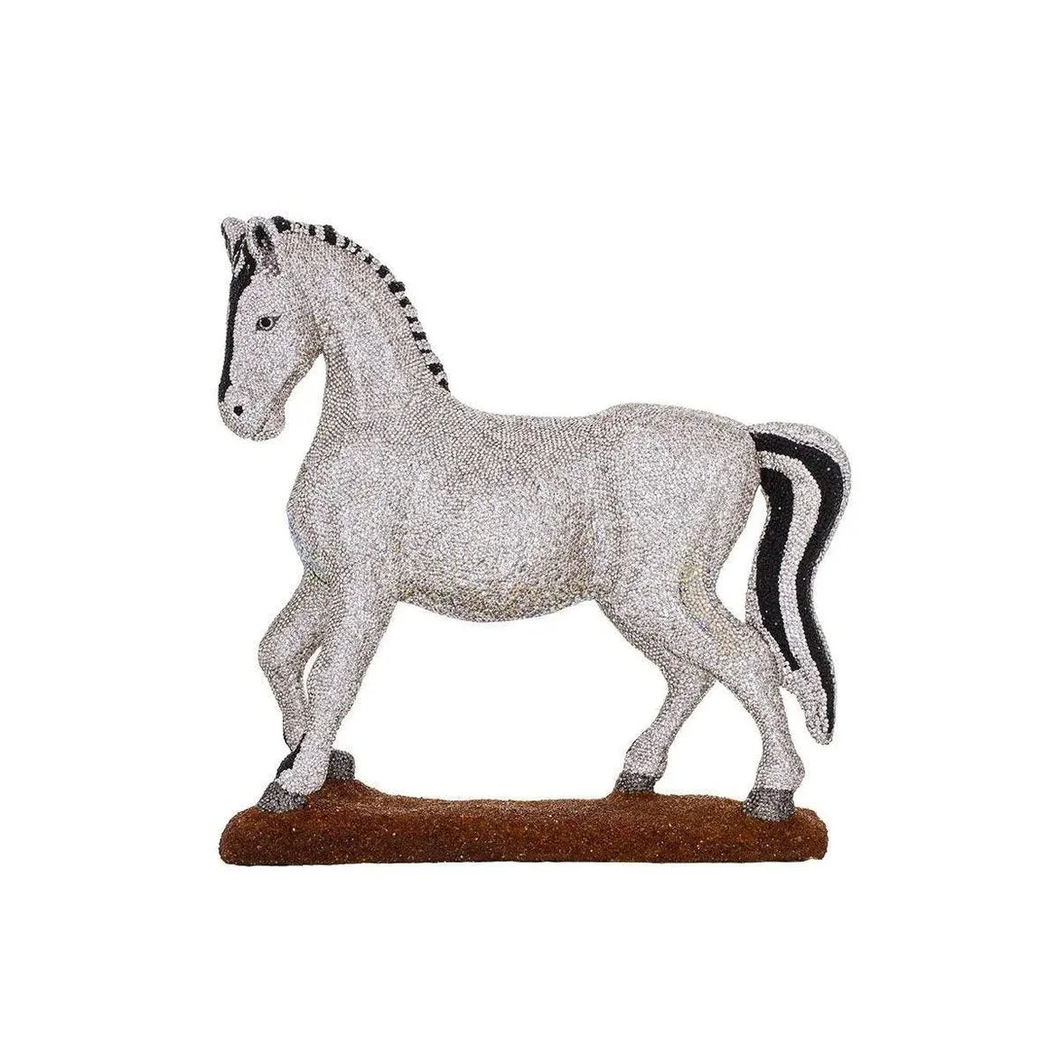 Crystal Studded Horse Clear