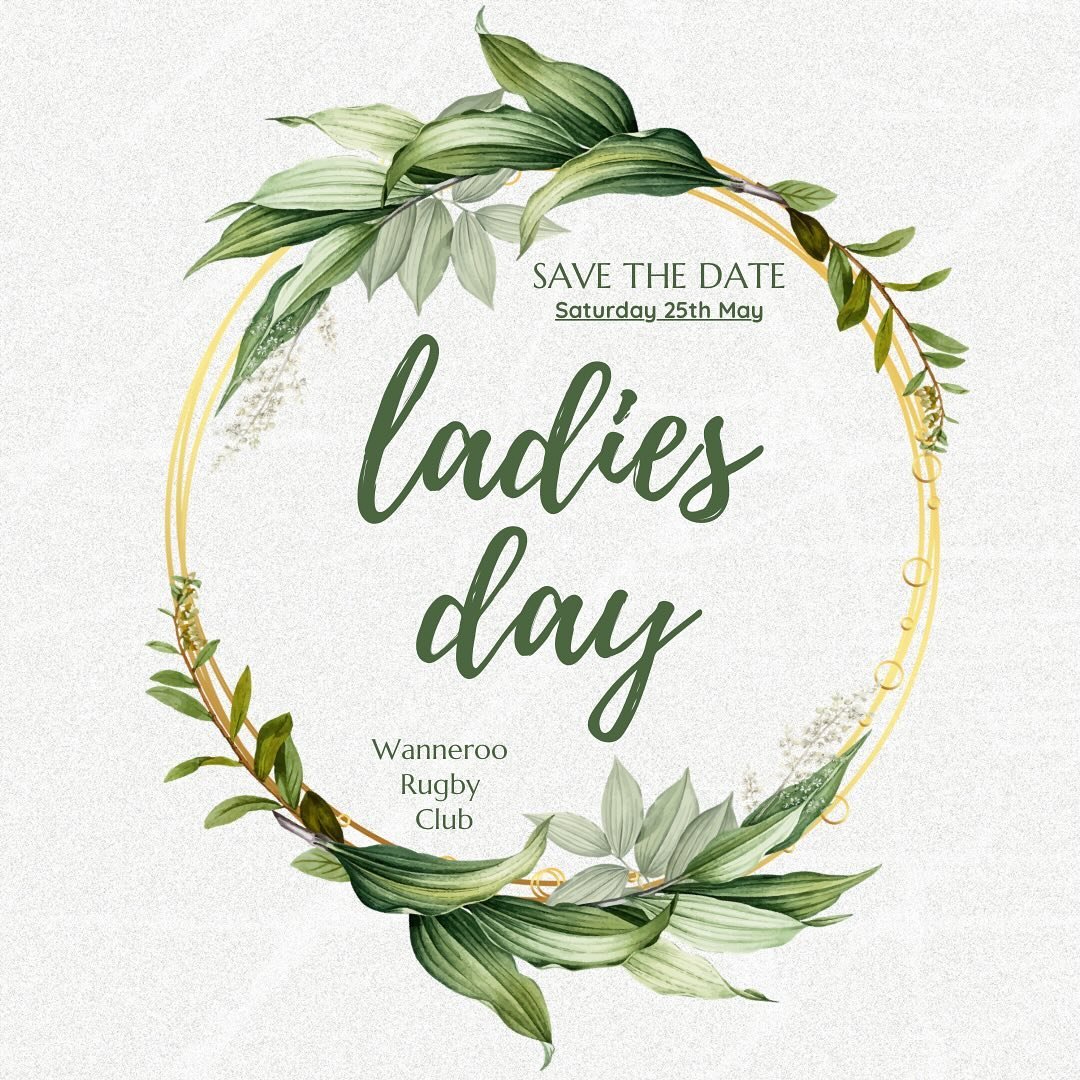 25th of May - Save the date 

It&rsquo;s coming to that time of the year again where we host LADIES DAY!! More info to come, watch this space&hellip;
