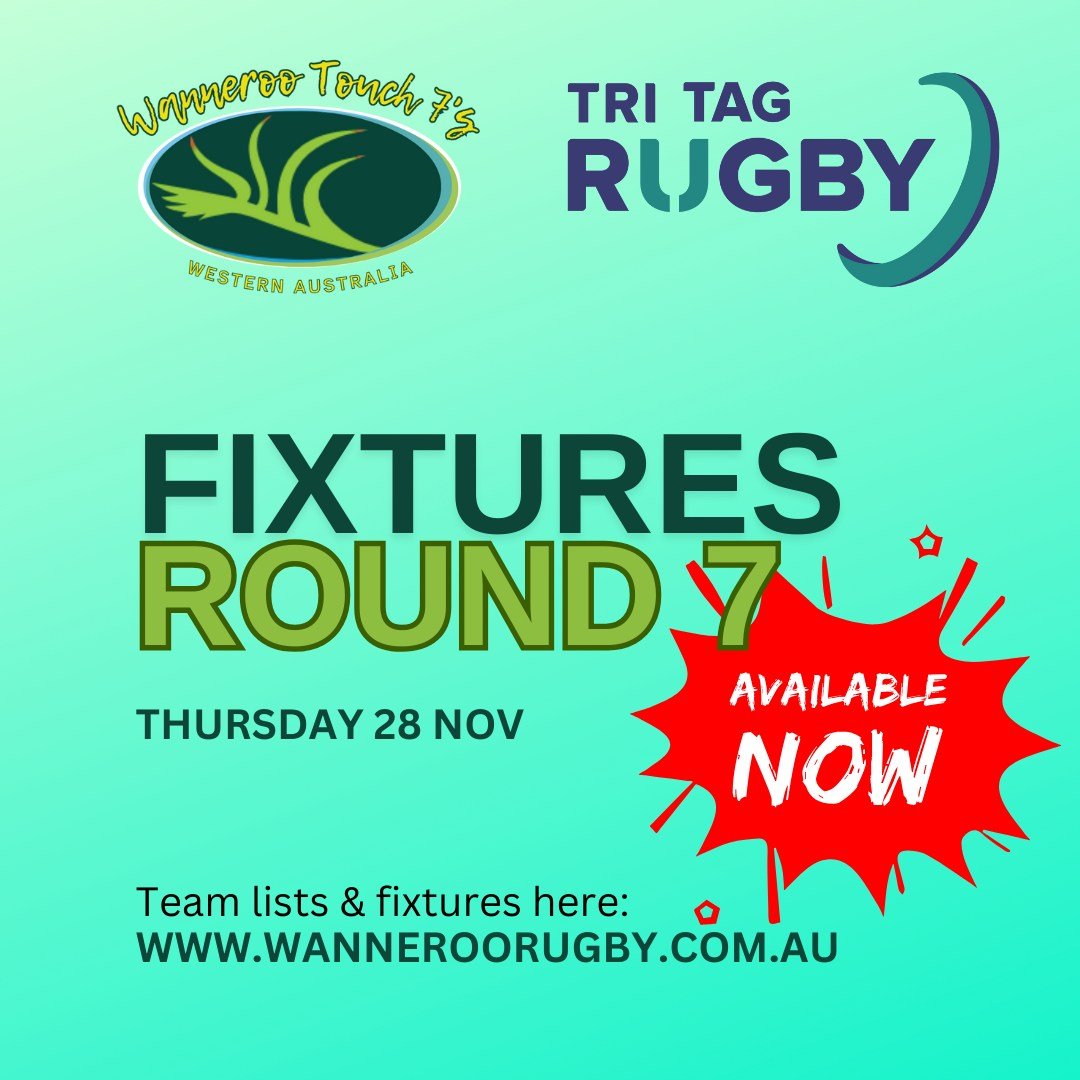 VISIT CLUB WEBSITE for tonight's fixtures and pitch allocations. Juniors' TriTag team lists are also available there.

TRI-TAG HOUSEKEEPING:
- Please head straight to your allcoated pitch so we have time to move players around to fill teams if need b
