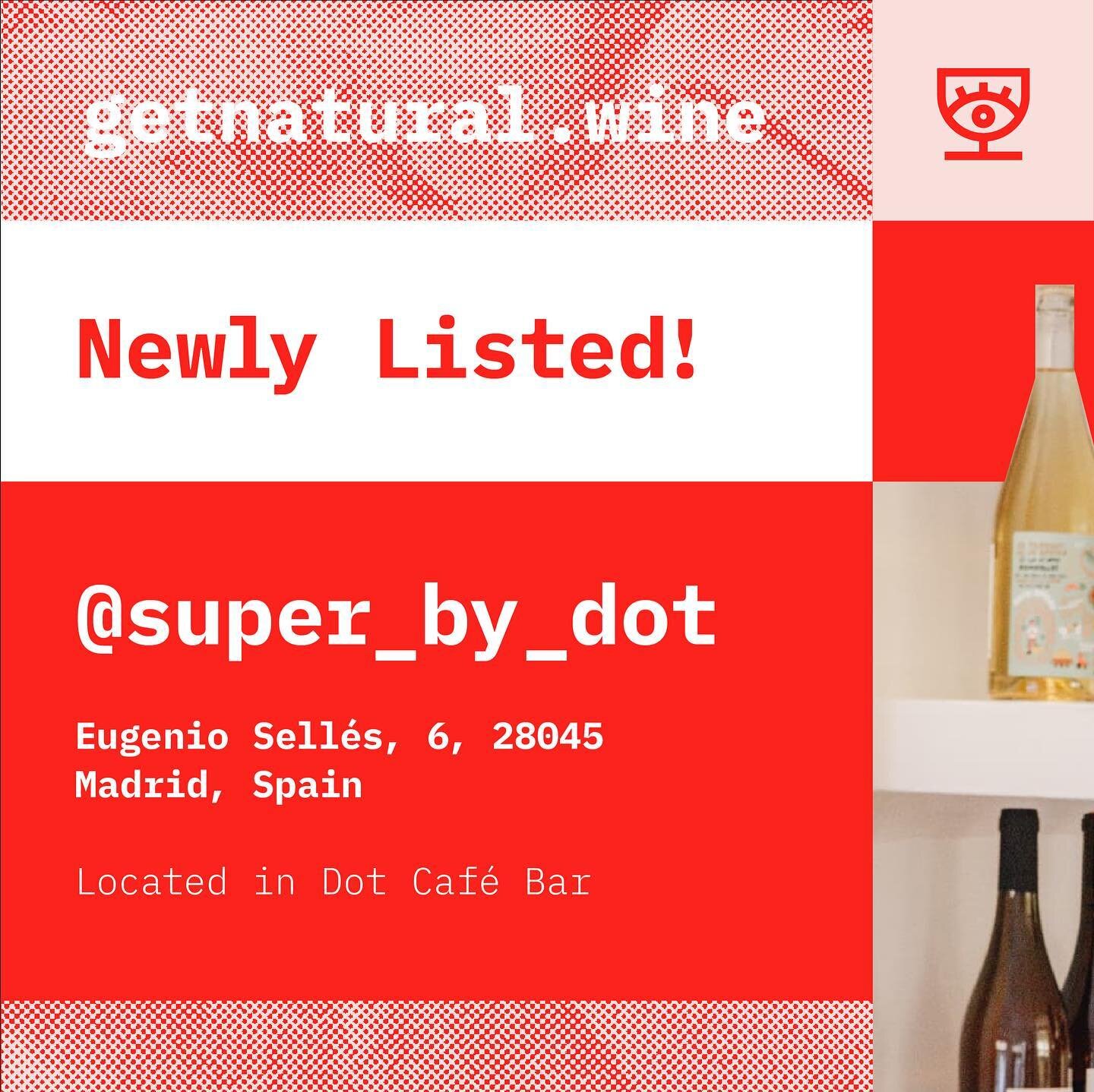Welcome @super_by_dot! International Listings are OPEN! 🍷 🗺 🇪🇸

We can&rsquo;t wait to get to know every one of you in this vast community. Let&rsquo;s connect all growers, makers, merchants, and lovers of natural wine today!

#naturalwine #findn