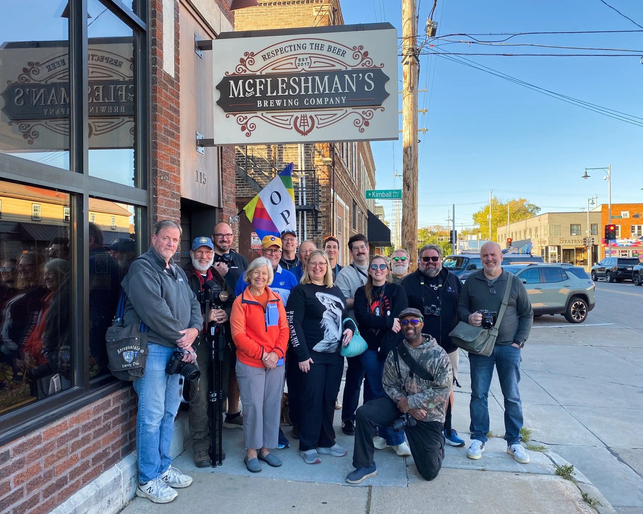 Such a great night for a Photo Walk!

We had a great crew of photographers show up for our Downtown Appleton Photo Walk  with @mcfleshmans! The weather was perfect, we had a beautiful golden hour and the pints and conversations after were so nice.

T