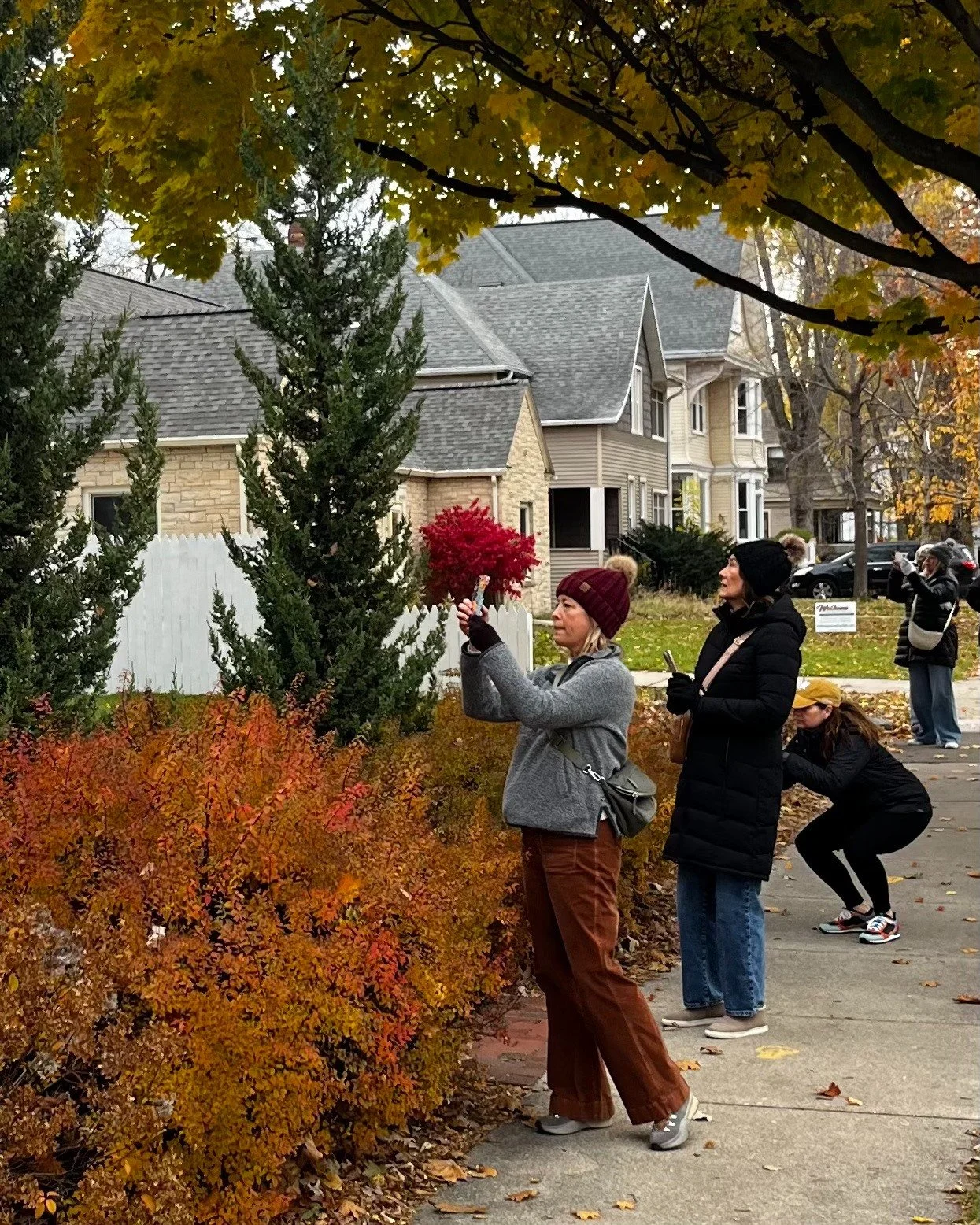 Cold morning, warm vibes. 🧣📸

Photo Opp regulars Brandi and Tania joined the Appleton Fun Club for a neighborhood photo walk around our Bateman St. HQ, capturing fall colors, old buildings, and great conversations about what makes a photo work.

Wa
