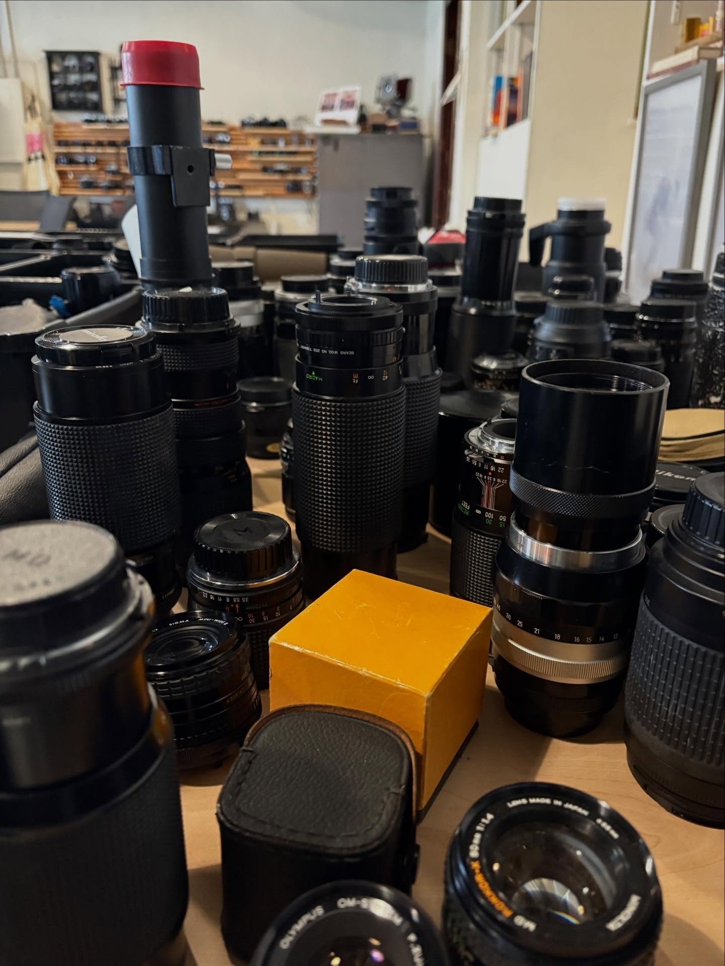VOLUNTEER OPPORTUNITY!  We are looking for a few people to come help us identify, match and label our lenses with cameras so it&rsquo;s easier to find what we have and use it.  So if you have any experience or want to learn please reach out to us and