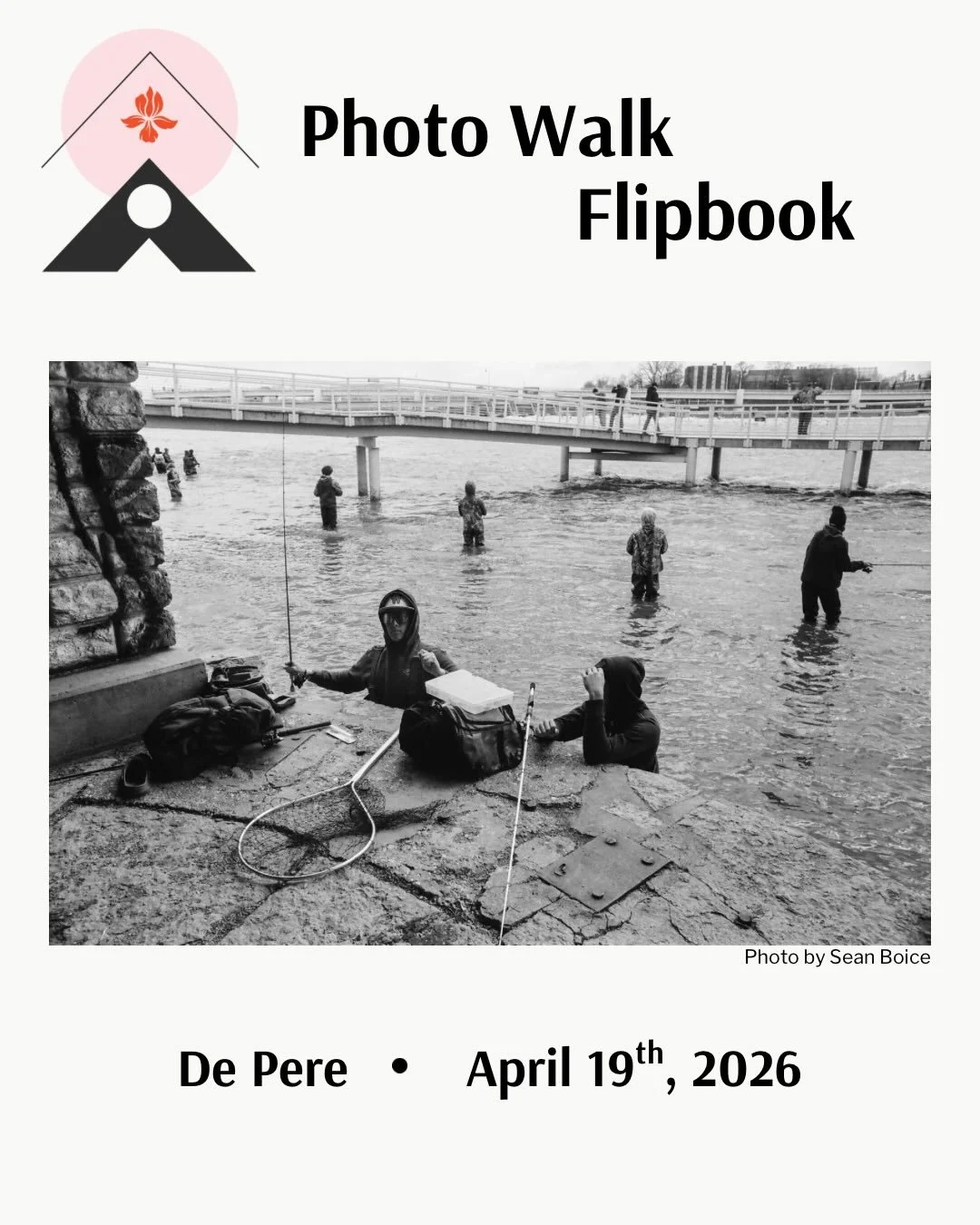Back in April we launched our 2026 photo walk series in De Pere.  On a beautiful afternoon a bunch of our photo walk die-hards, as well as some new friends joined us to explore the picturesque downtown.  Thank you to @newartspace124 for generously gi