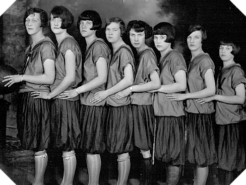 1924-25 Anderson Valley Girls Basketball Team