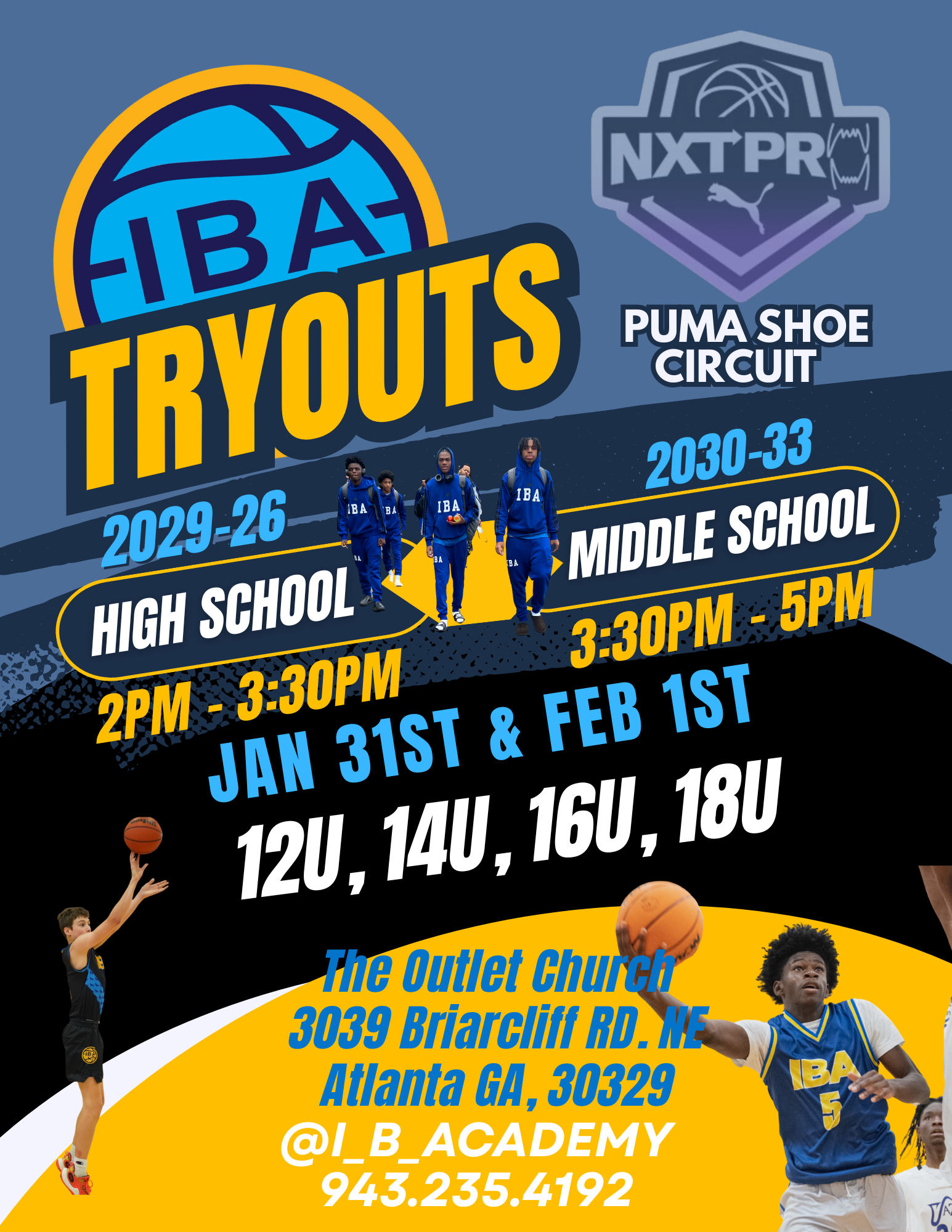 IBA 2026 TEAM TRYOUTS