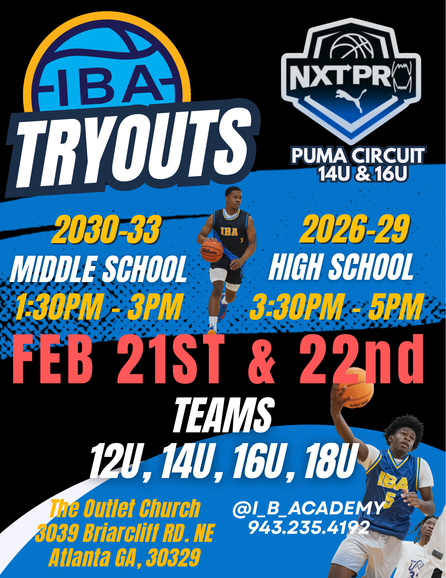 IBA TEAM TRYOUTS