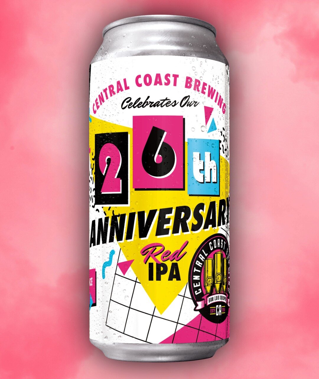 Step back in time with our latest creation: the totally rad 26th Anniversary Red IPA! Brewed with a mix of darker crystal malts, it brings a groovy balance of sweetness, caramel vibes, and hints of dark fruit. Catch this nostalgic brew at our slammin