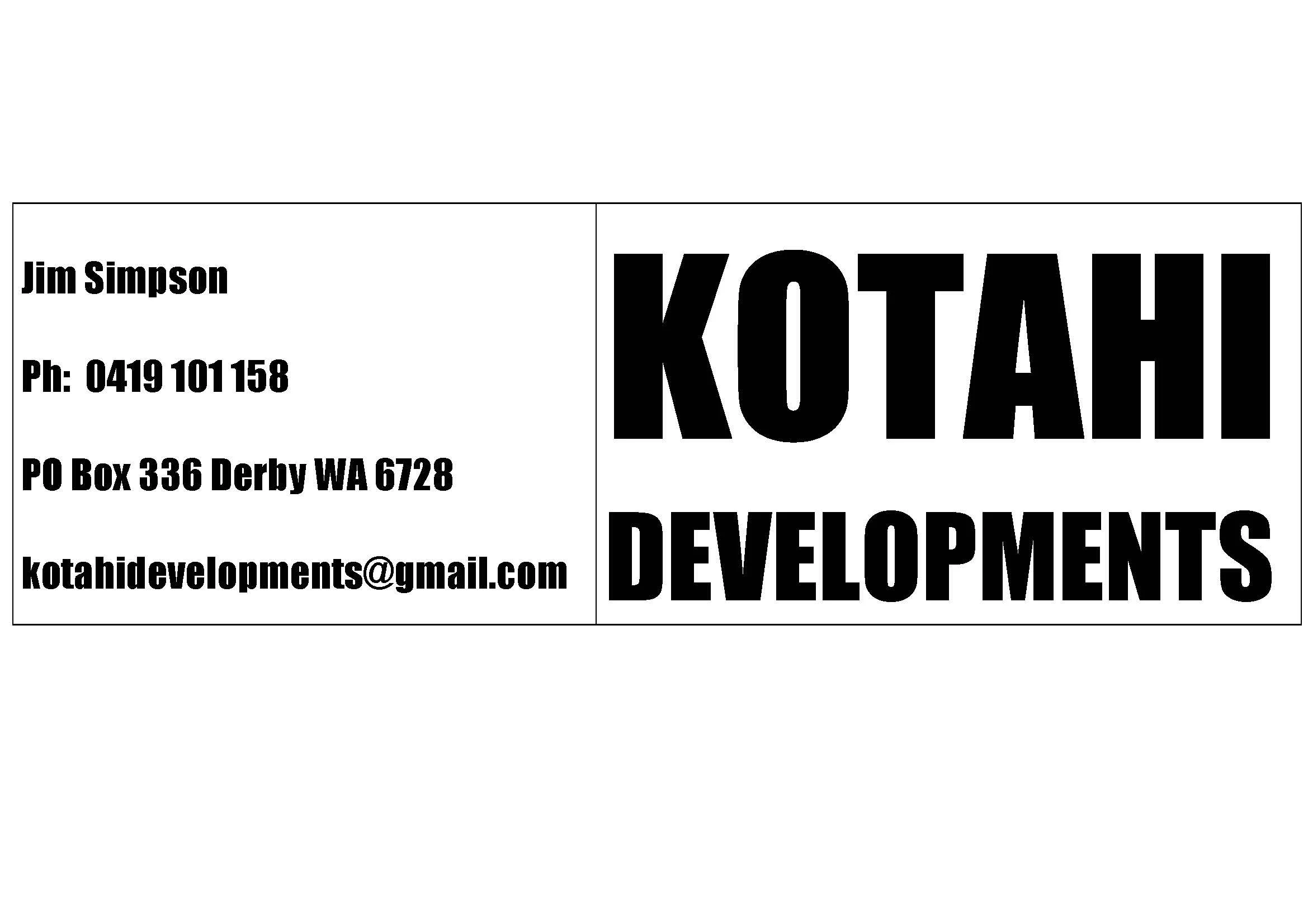 Kotahi Developments