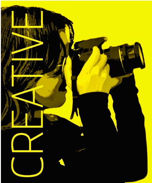 Person taking a shot with a camera