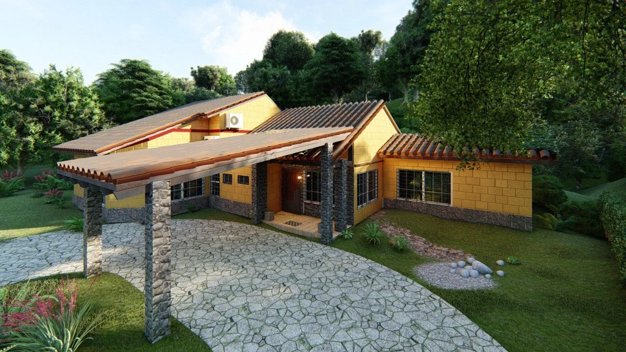 Porta-cochera Residencia de Playa