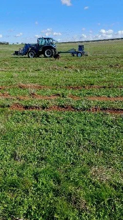 August 2025: 48 kilometres of direct seeding to expand our revegetation efforts