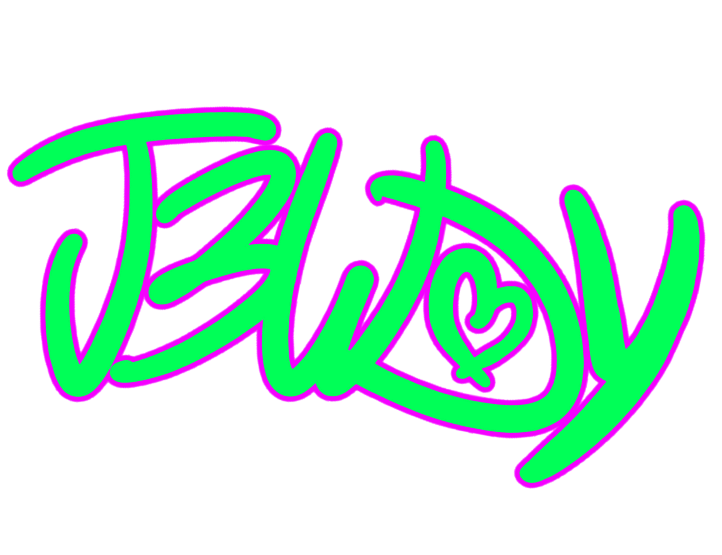 Kayla Bubble Letters