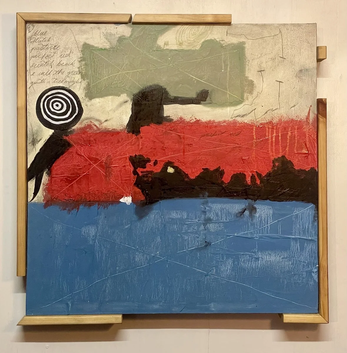 olive bly | diagram of 'peinture (2026)'