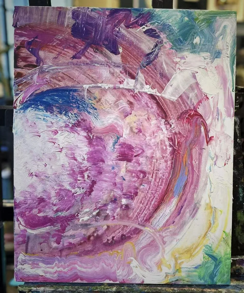 Crystal Wu | My Pink Lady(framed)