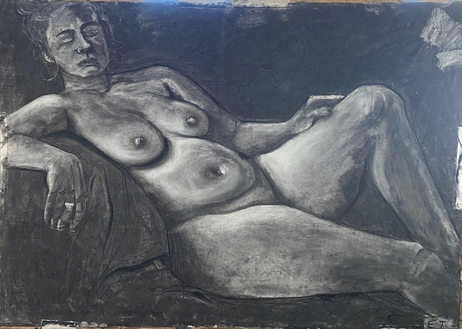 Evie Thomas | A Lady Reclined