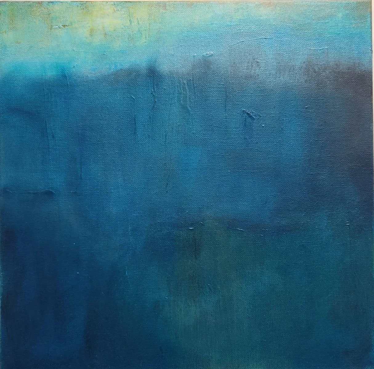 AManda Schlesinger-Goss | Held by Water/Suspended blue 2