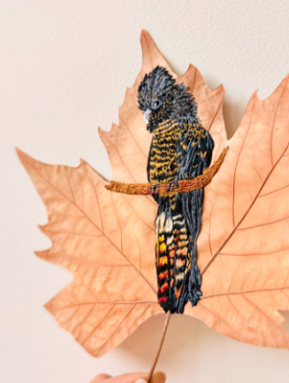 Ruby-Ngoc Nguyen Banksia black cockatoo.png