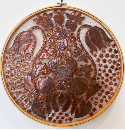 71. Rita Sciacca | Composition in Copper "Goddess"