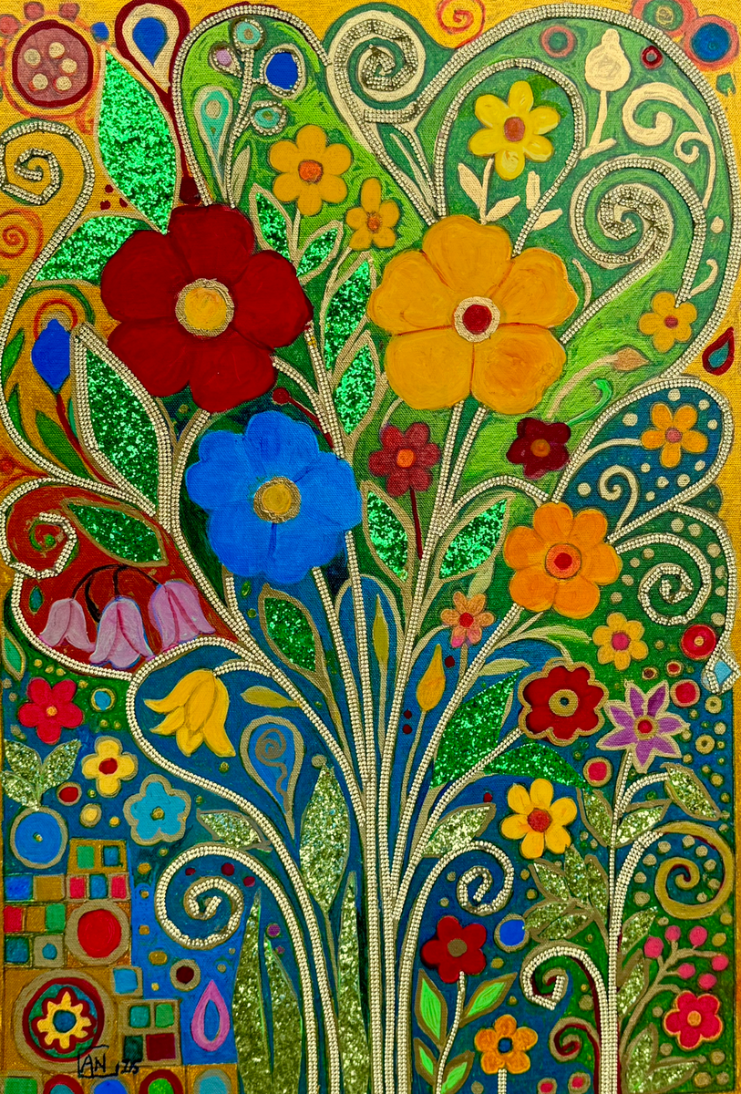 Angela Ndalianis Floral Reverie.png