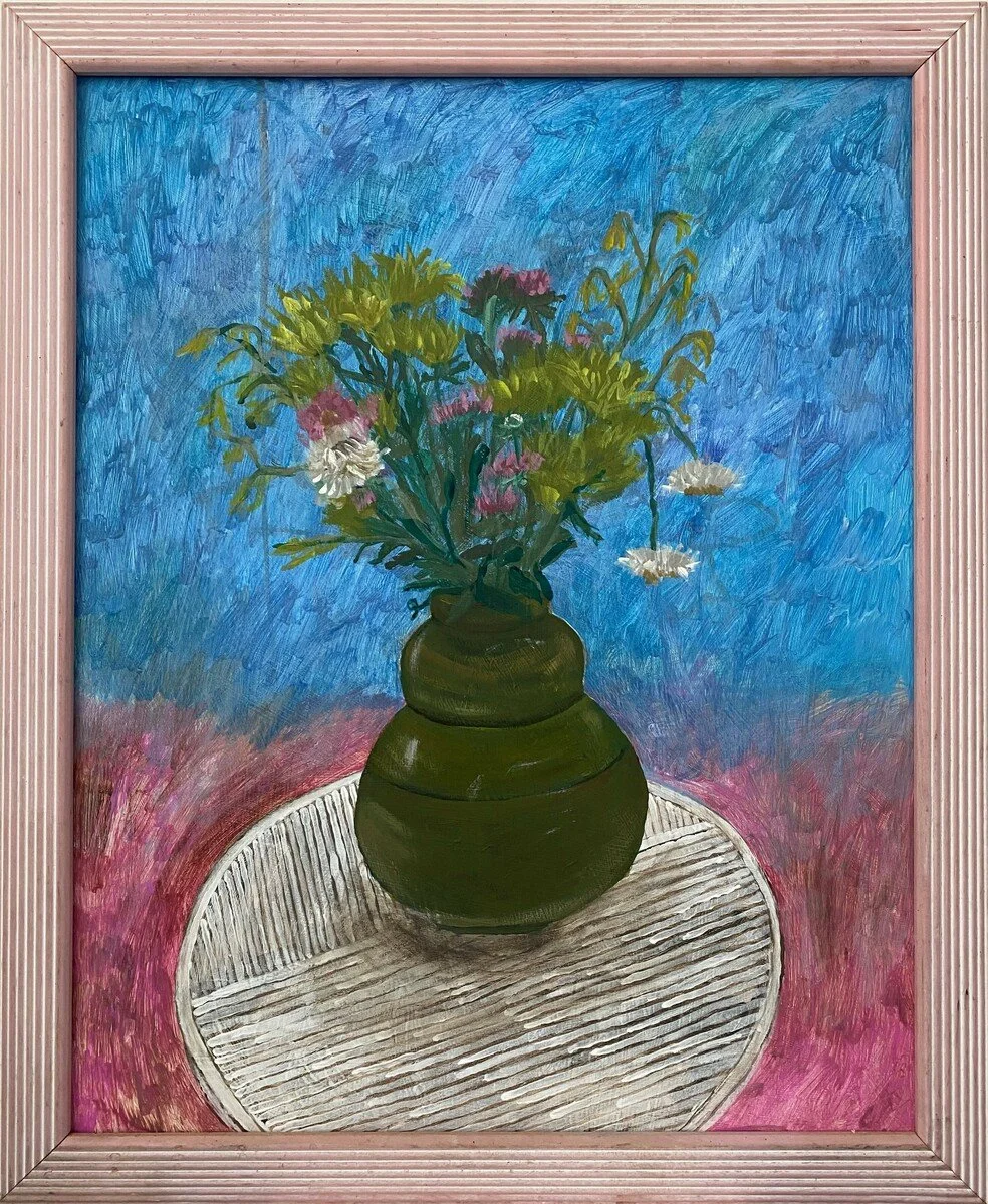 Lucy Hall | Green Vase