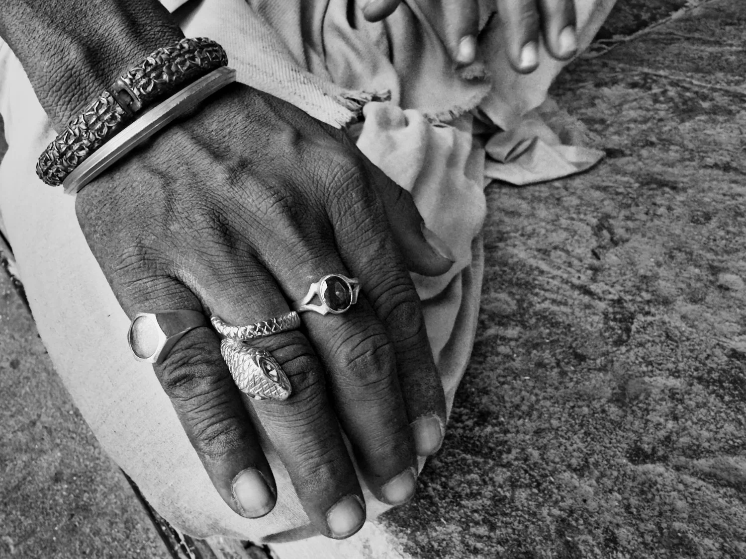 Marc Baptista | Swami Priest Hand